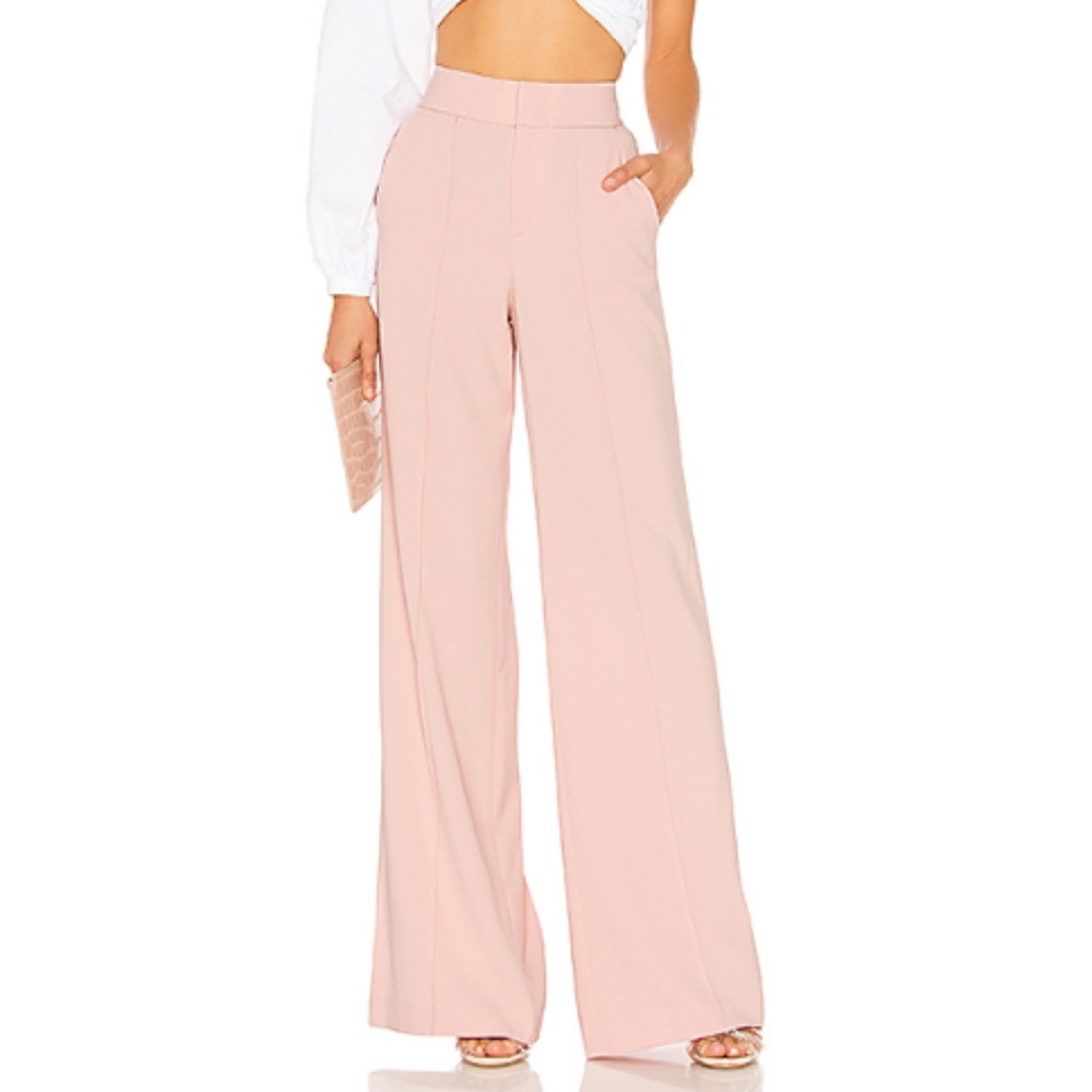 Alice + Olivia Dylan High Waisted Fitted Pant